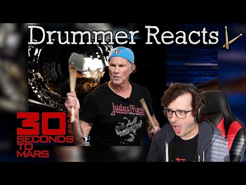 Drummer Reacts to Chad Smith playing The Kill by Thirty Seconds to Mars