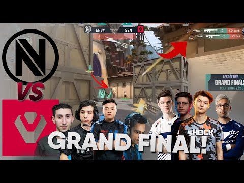 GRAND FINAL - Sentinels vs ENVY - Highlights - VCT 2021: NA - Challengers 2