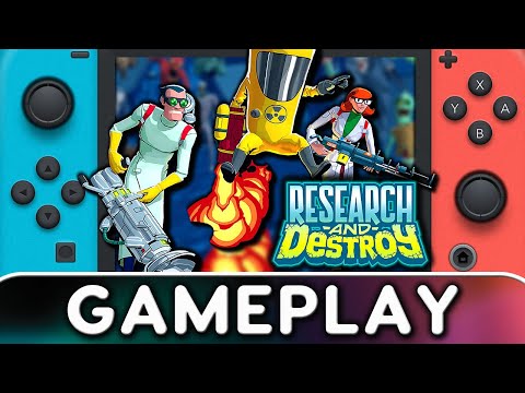 Gameplay de RESEARCH and DESTROY