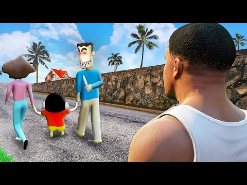 Shinchan তার নিজের বাড়িতে ফিরে গেলো !!! GTA5 (Part - 2)