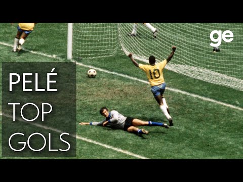 MELHORES GOLS DE PELÉ EM COPAS DO MUNDO | Originais | ge.globo