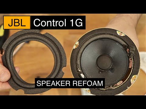 JBL Control 1G - SPEAKER REFOAM ,SPEAKER REPAIR ,Sicken Reparatur
