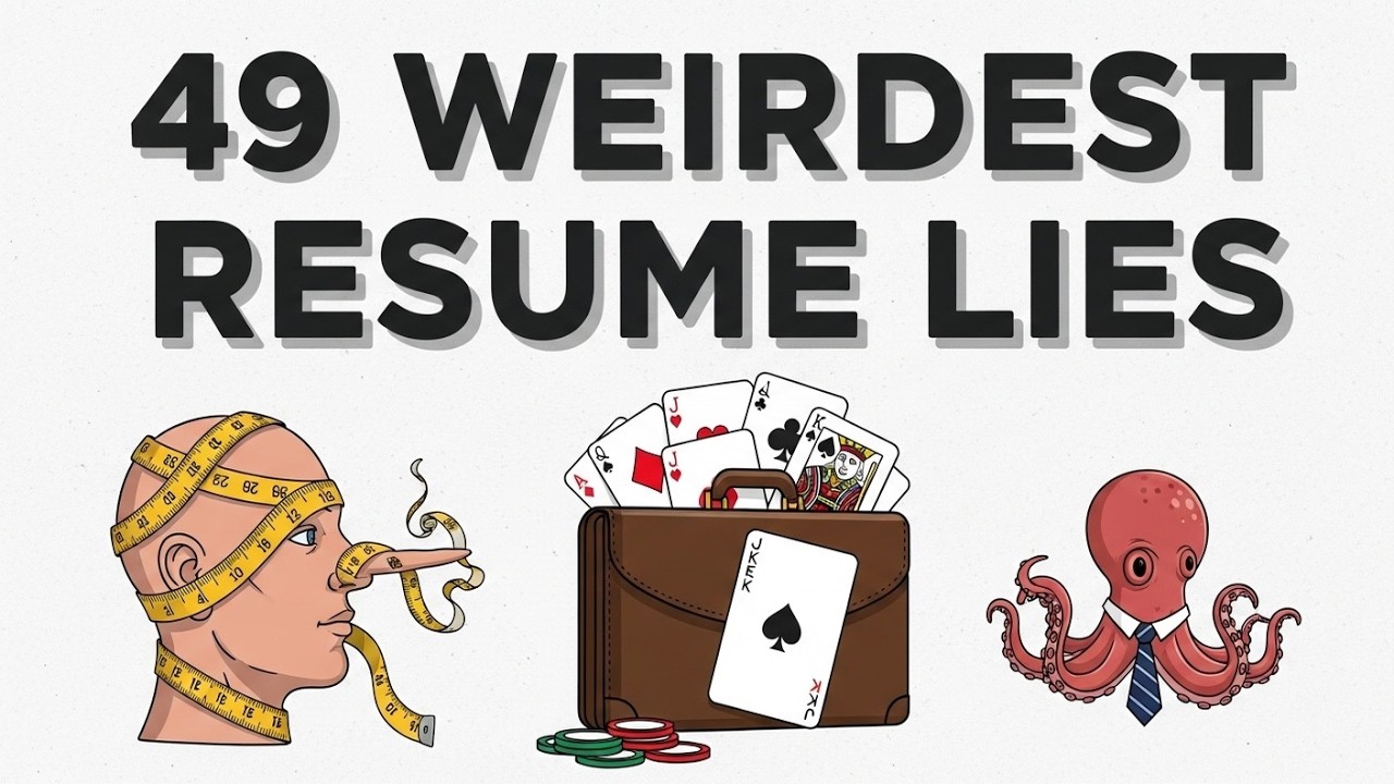 49 Weirdest Resume Lies People Told to Get a Job in the US