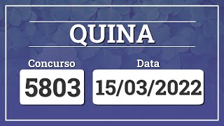 Capa de QUINA 5803