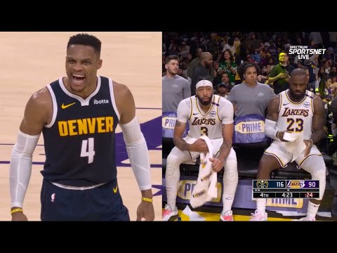 Russell Westbrook gets revenge on LeBron and Lakers and talks trash 😅