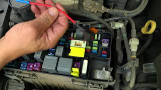 How To Wire DRL and Halos To ACC In Fuse Box for Jeep Wrangler JK