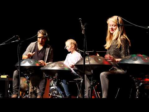 Handpan Trio - Live Concert - Paula! (Rafael and Kate Stone)