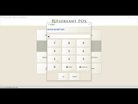 Floreant POS Delivery Driver Assign at Back Office and Front End