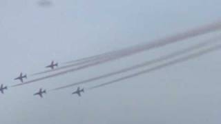 preview picture of video 'Red Arrows at Coningsby 2009.'