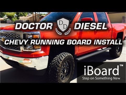 2007-2017 Chevrolet Silverado 1500/2500 iBoard Auto Running Board Installation