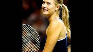 song is Wonderful by Chantal Kreviazuk, maria sharapova photo,
