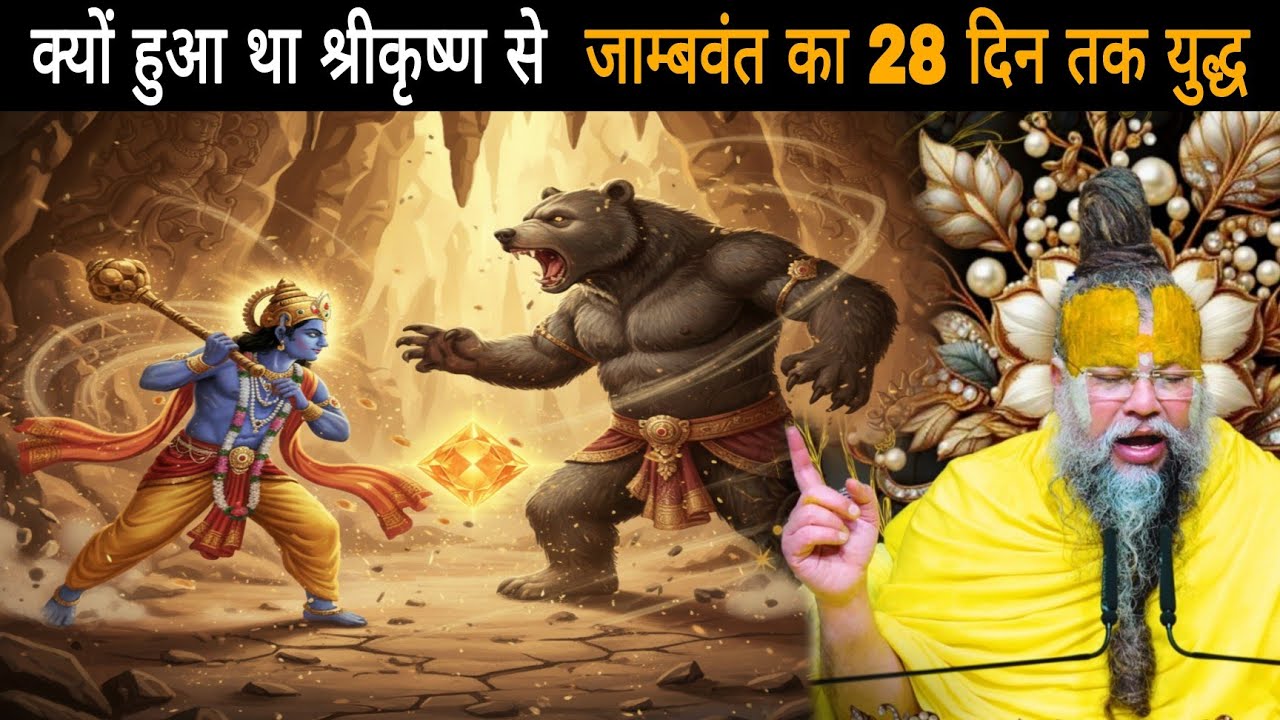 क्यों श्रीकृष्ण से हुआ जाम्बवंत का 28 दिन तक युद्ध – जानिए स्यमंतक मणि का रहस्य