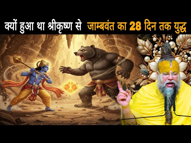 क्यों श्रीकृष्ण से हुआ जाम्बवंत का 28 दिन तक युद्ध – जानिए स्यमंतक मणि का रहस्य SDDEFAULT Thumbnail
