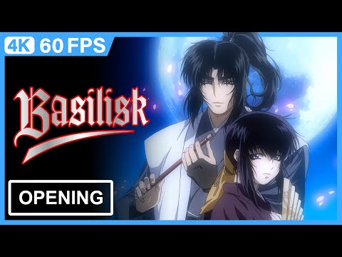 Basilisk: Kouga Ninpou Chou Opening | Creditless | 4K 60FPS Remastered