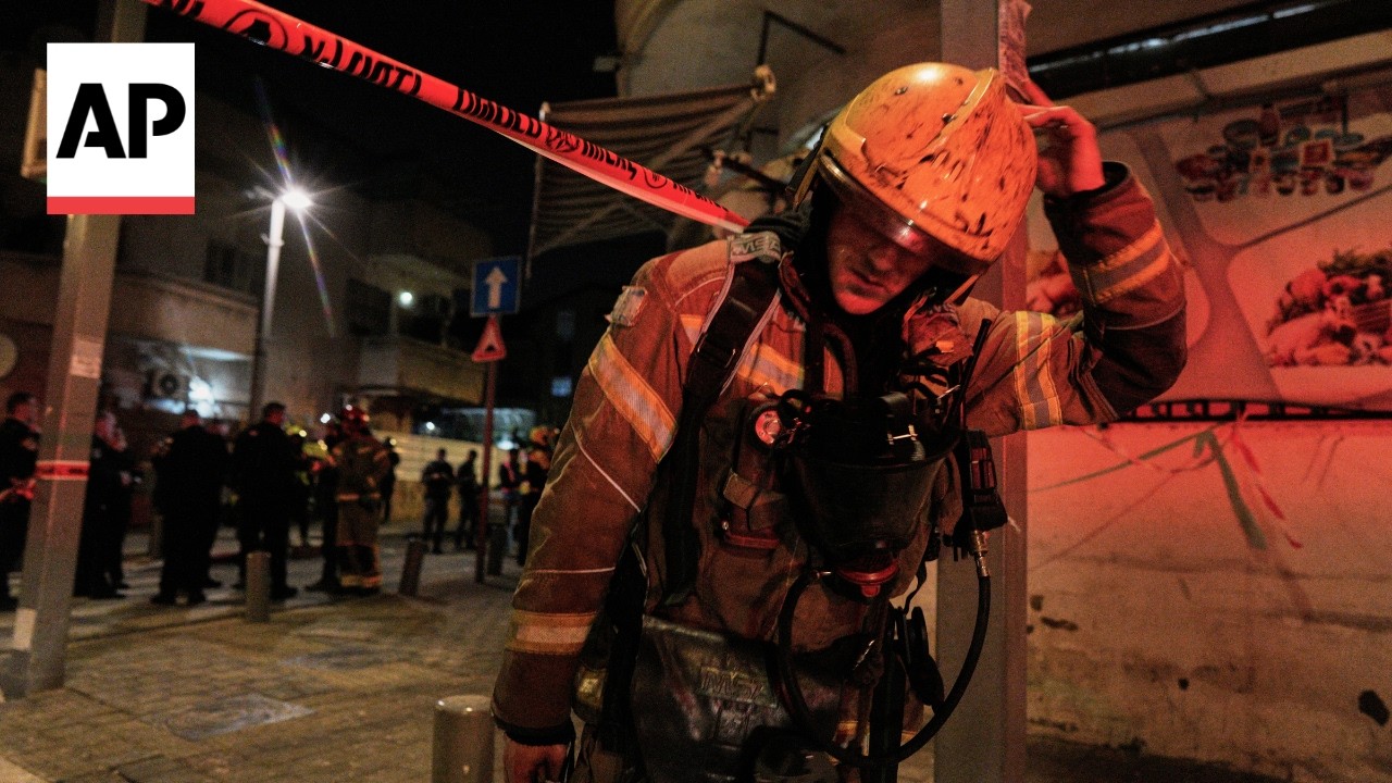 Video | At least one killed in Tel Aviv following the Iranian attack towards Israel on Friday night