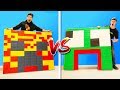 PRESTON vs UNSPEAKABLE LEGO HOUSE BATTLE!