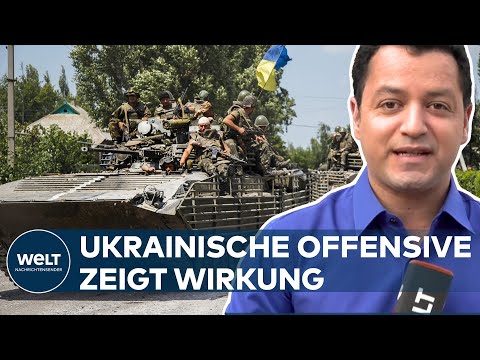 UKRAINE-KRIEG: Russen unter Druck - Referendum für Cherson verschoben | WELT Analyse