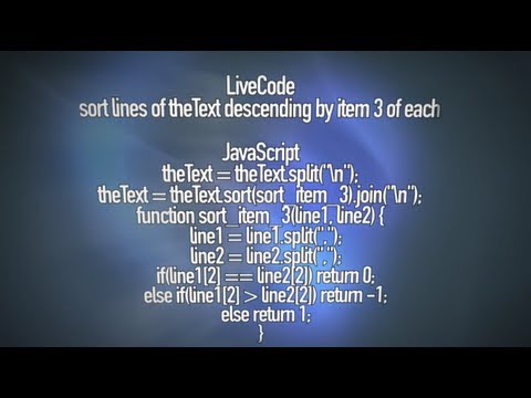 Live Code Intro