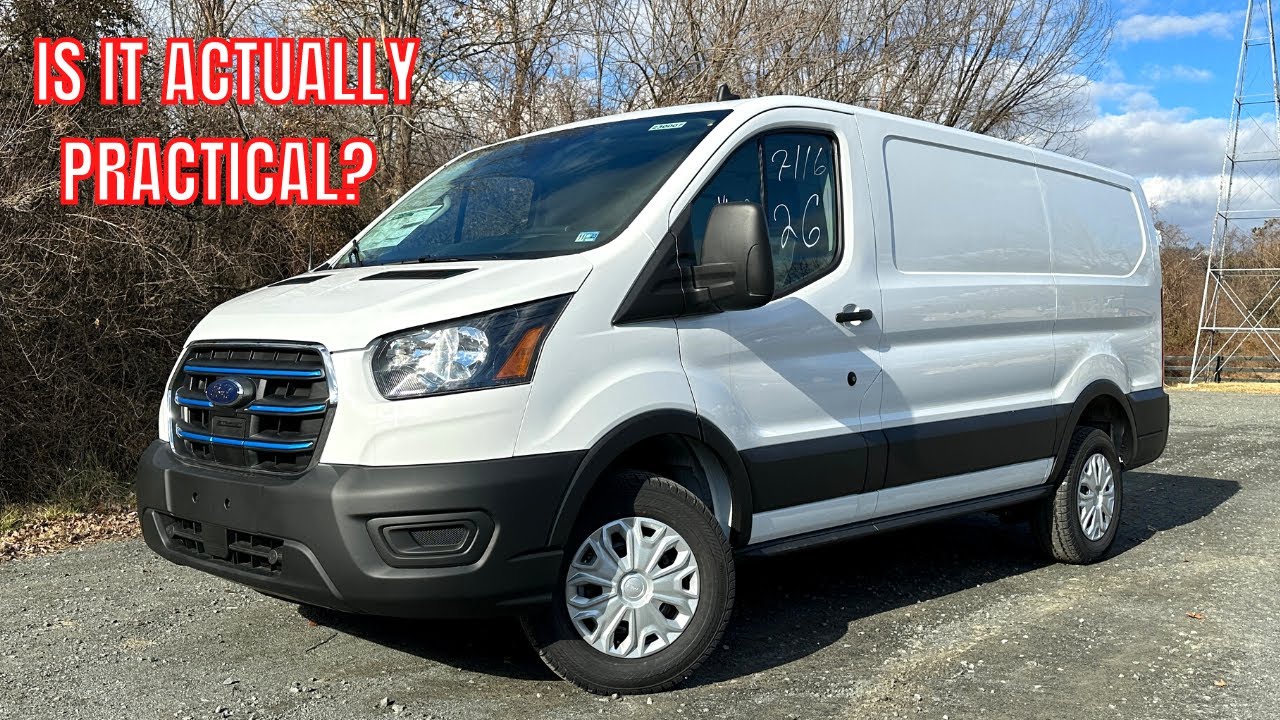 2023 Ford E-Transit - REVIEW and POV DRIVE - PERFECT ...