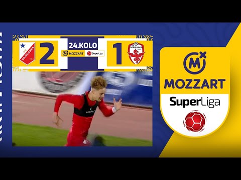 FK Vojvodina Novi Sad 2-1 FK Vozdovac Belgrad-Zele...