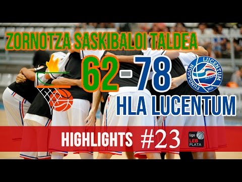 Zornotza Saskibaloi Taldea 62-78 HLA Lucentum | #Highlights LEB Plata | Jornada 23