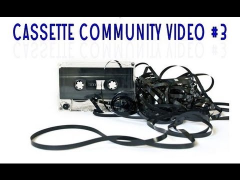 CASSETTE COMMUNITY VIDEO #3 (7/16/2012) Rare Hard Rock/Glam/Metal/Punk (VINYL COMMUNITY)