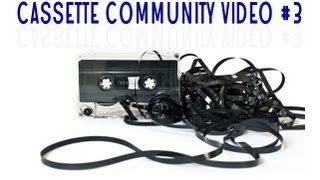 CASSETTE COMMUNITY VIDEO #3 (7/16/2012) Rare Hard Rock/Glam/Metal/Punk (VINYL COMMUNITY)