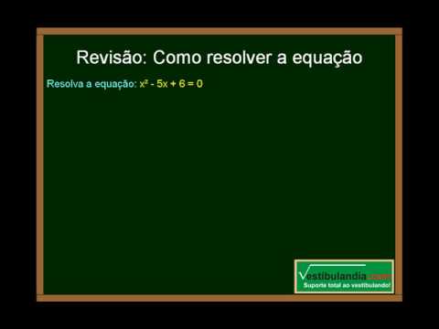 Matemática Função do Segundo Grau (Segunda Parte)