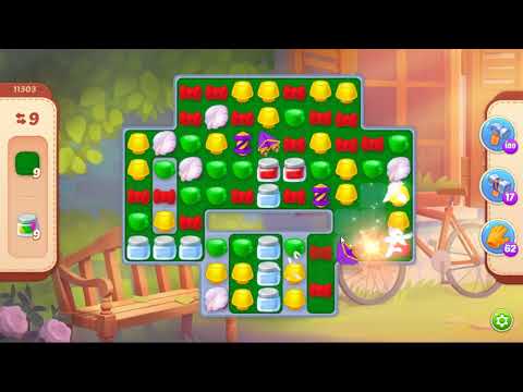 Homescapes Level 11303 - NO BOOSTERS 🏠 | SKILLGAMING ✔️