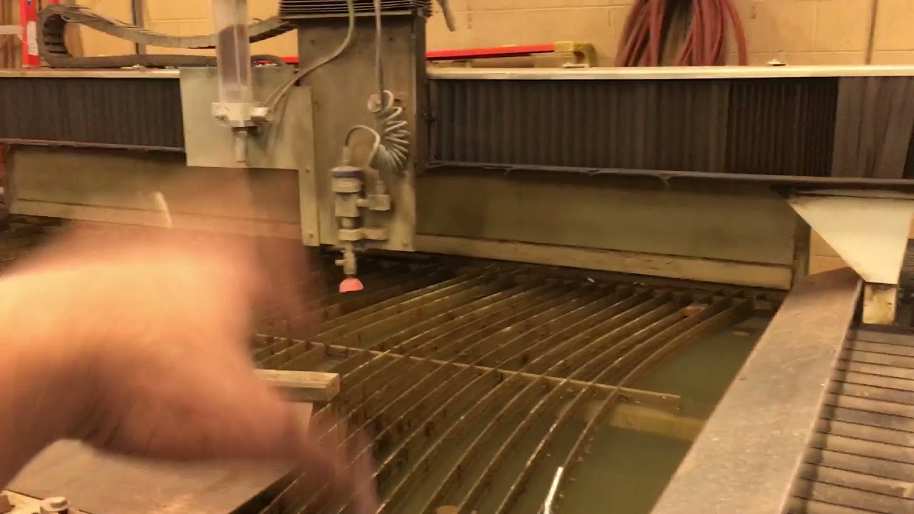 Shutting down the waterjet