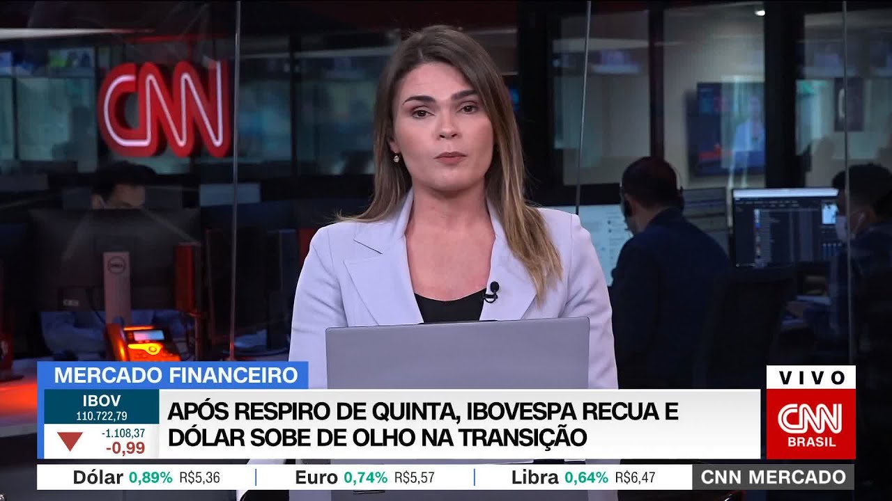 CNN MERCADO: Após respiro na quinta, Ibovespa recua e dólar sobe de olho na transição | 25/11/2022