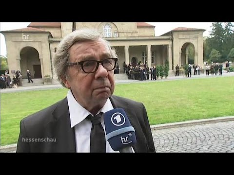 Hessenschau über die Trauerfeier für Marcel Reich-Ranicki (26.09.13)
