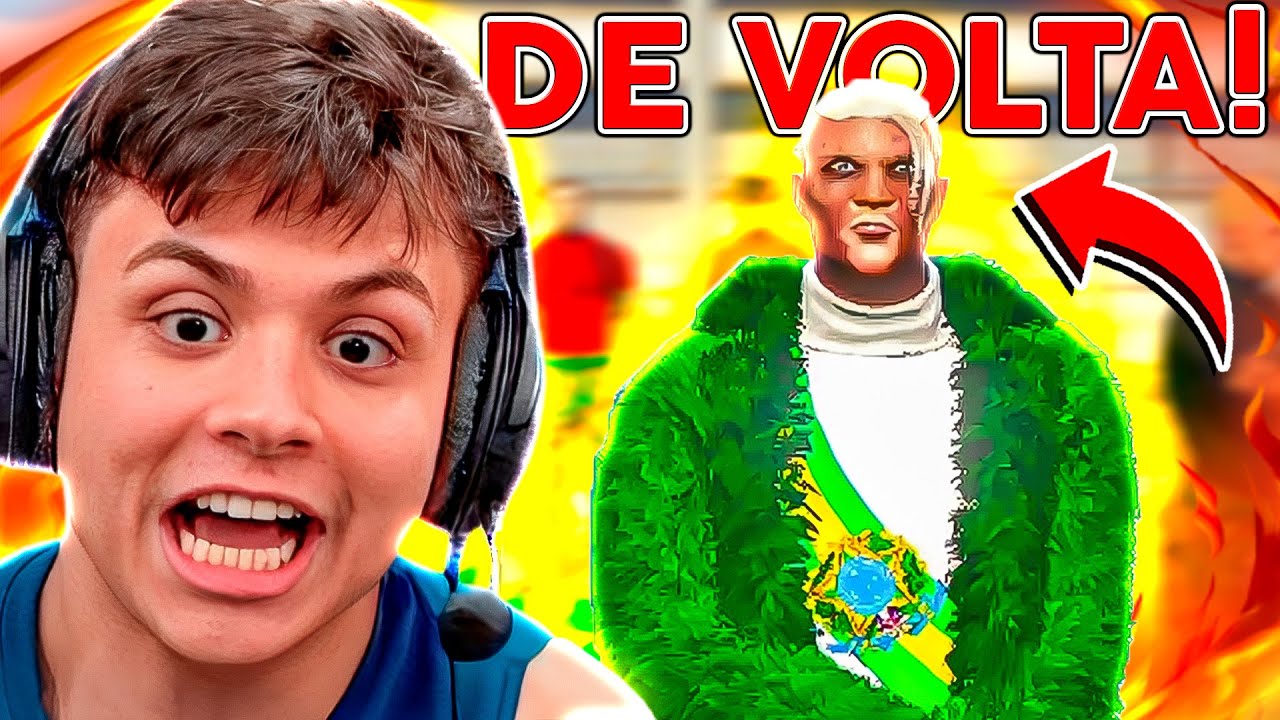 GOVERNADOR MONGOLÓIDE VOLTOU 😱 GTA RP (Paulinho o LOKO)