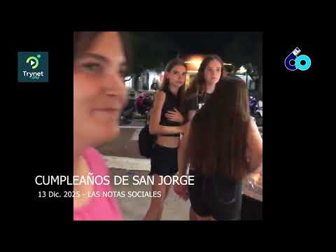 CUMPLE DE SAN JORGE   13 DIC 2025