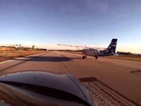 Cessna Soloy 206 take off meets BMW