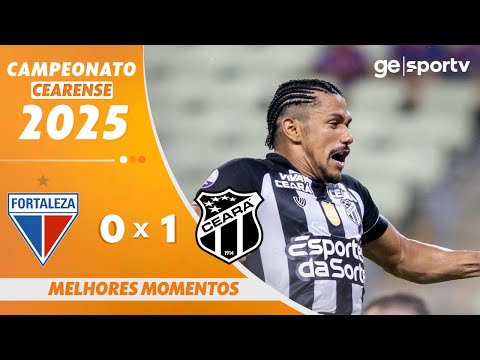 Gols e lances de Fortaleza x Ceará
