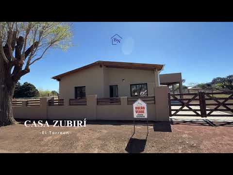 Casa a estrenar en El Torreón, de Villa Rumipal. Córdoba. -ZUBIRÍ- 