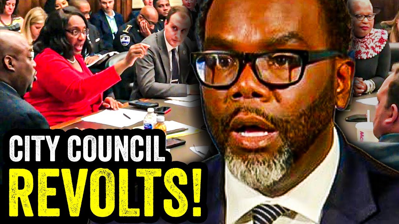 Brandon Johnson's Government COLLAPSES as City Council REVOLTS!!!