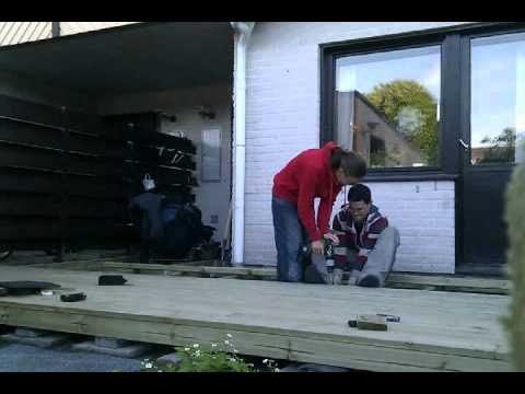 Altanbygge på Kittelvägen