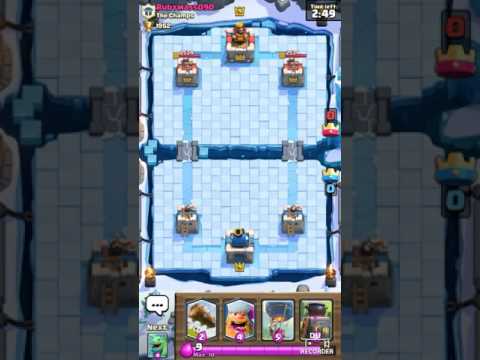 Inklin123 0 vs. Rubymass090 Clash royale- Inklin123 0