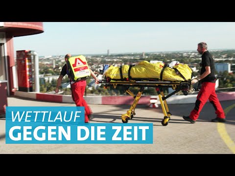 Unfall bei der Arbeit und schwerer Fahrradunfall: Unterwegs mit der Luftrettung