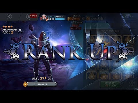 Archangel Full Rank up and Awakening | Marvel: Contest of Champions