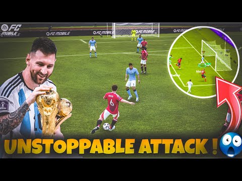Unstoppable Attacking Tricks in FC Mobile ⚡ Score Like a Pro! 🔥 #fcmobile#fc26 #fifamobile#trending 