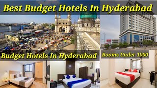 Hyderabad Best Budget Hotels Rooms | Hyderabad Hotels Under 1000 | Best Budget H