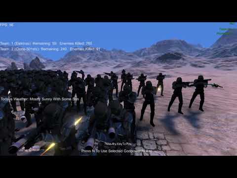 [UEBS] 150 females vs. 1000 star wars clones