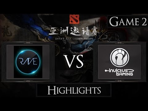 Rave vs Invictus Gaming Highlights | Dota 2 Asia Championship 2015