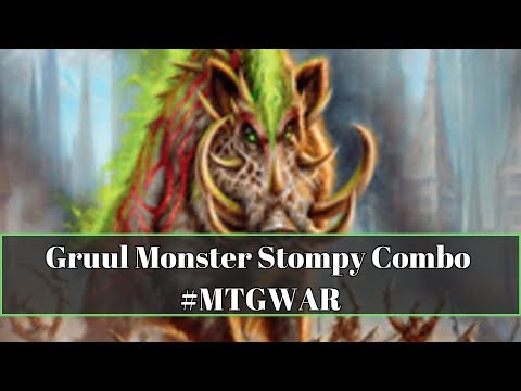 Gruul Monster Stompy Standard Deck Tech & Gameplay #MTGWAR $150 (26 Tixs) - #Sponsored