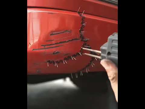 Plastic Welding for car bumper..... Easy and Tikau