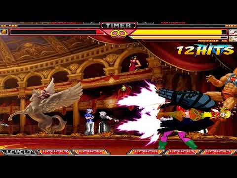 (M.U.G.E.N) He-Man vs Mika Returna+Android 18