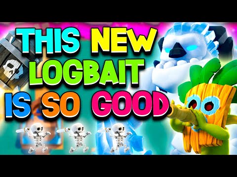 THIS NEW LOGBAIT DECK IS BROKEN😱 - Clash Royale